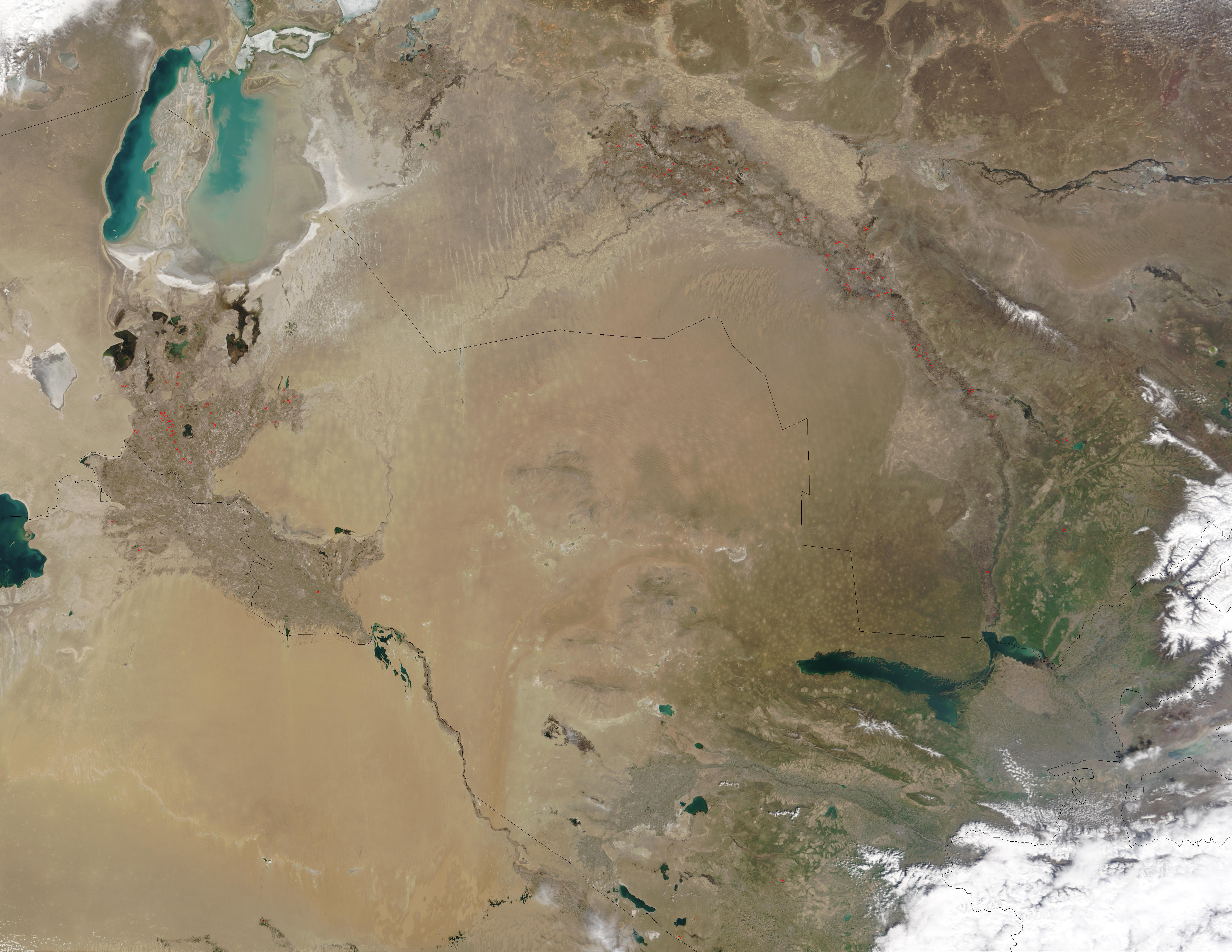 (Aral Sea)